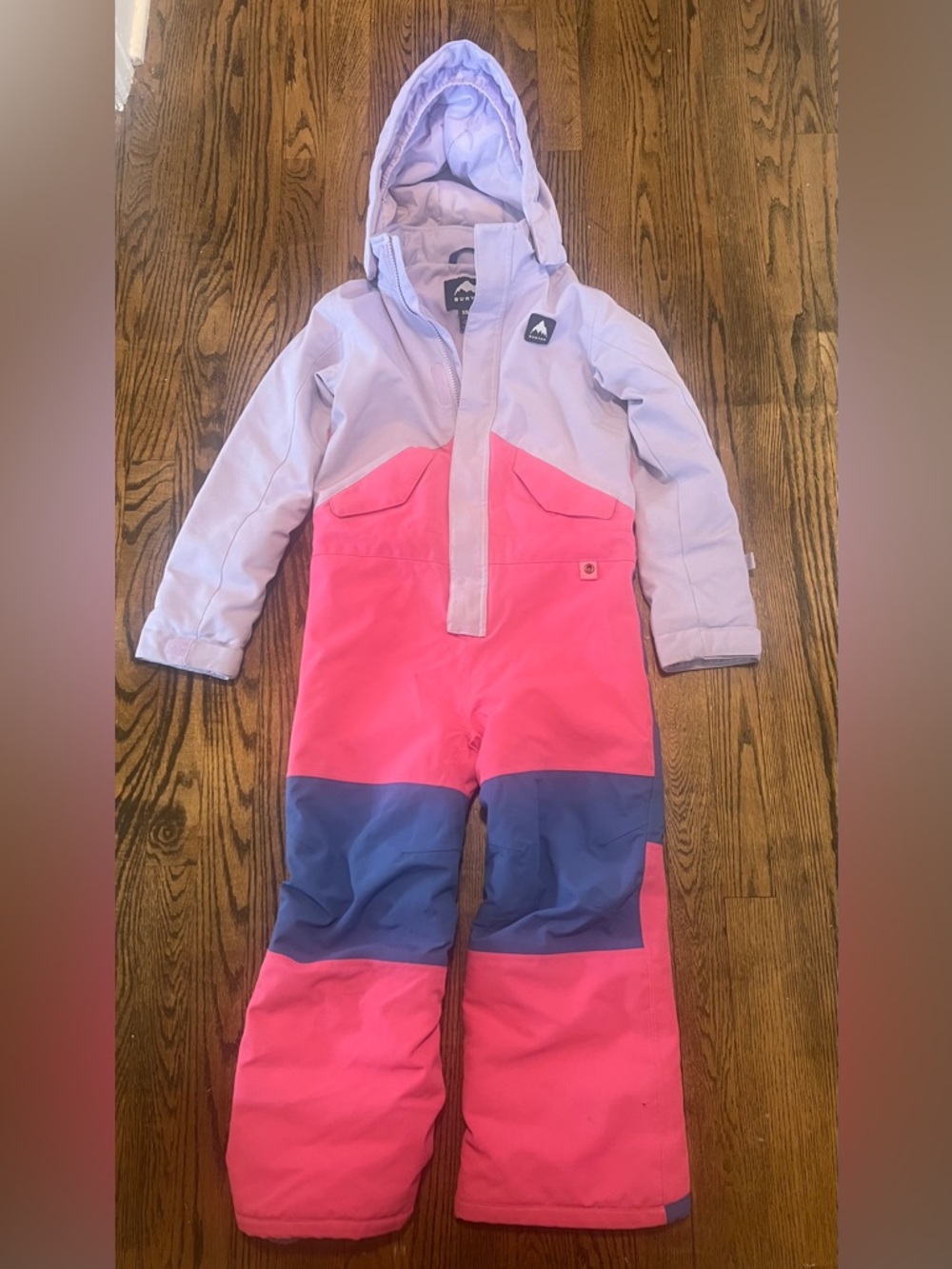 Burton Lavender Kids Snow Suit with Black Logo Tag